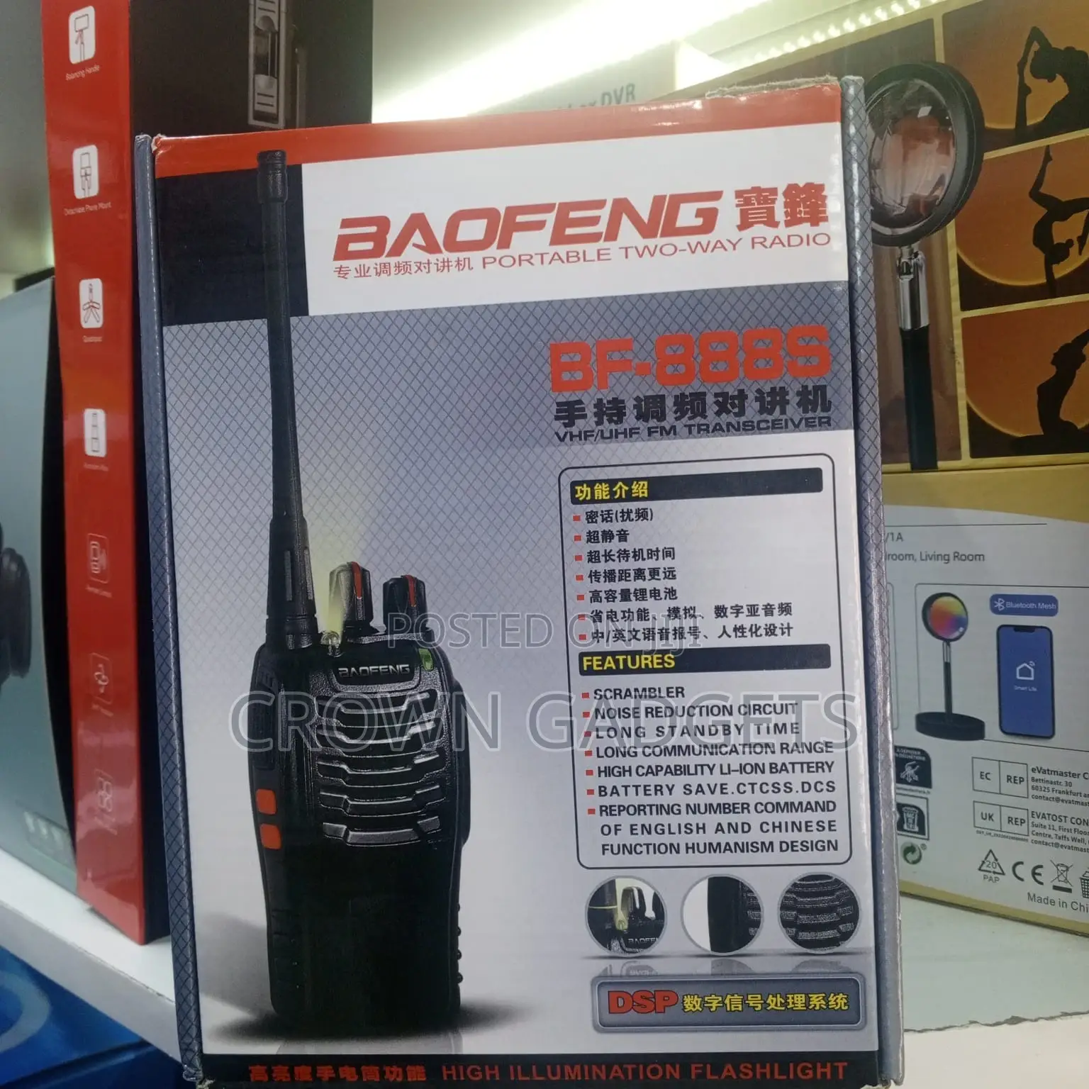 Long-Range Baofeng Bf-888s Walkie Talkie | 400-470mhz Uhf