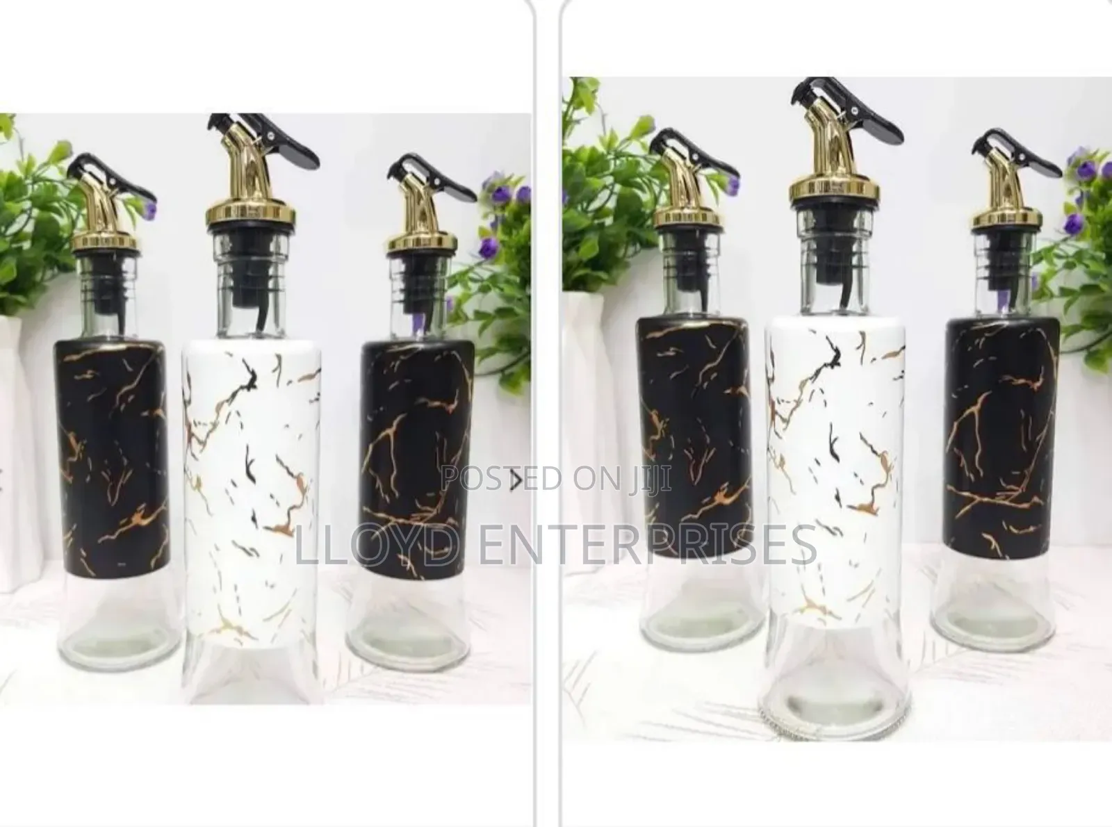 Marble Oil Jar