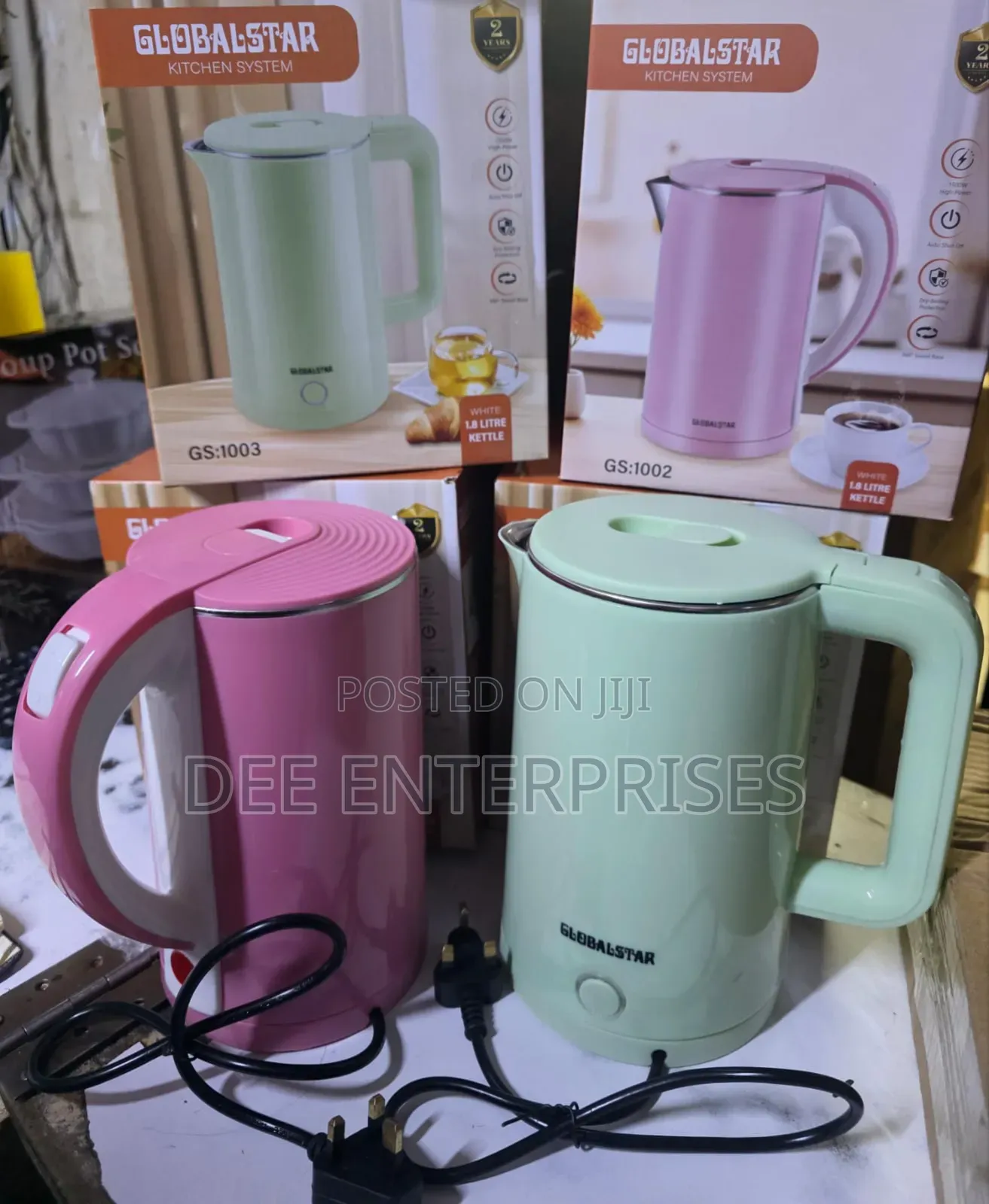 1.8 Automatic Electric Kettle Global Star