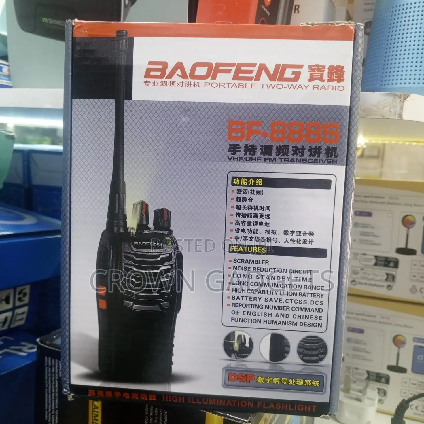 Baofeng Bf-888s Professional Two-Way Radio | Uhf Long-Range