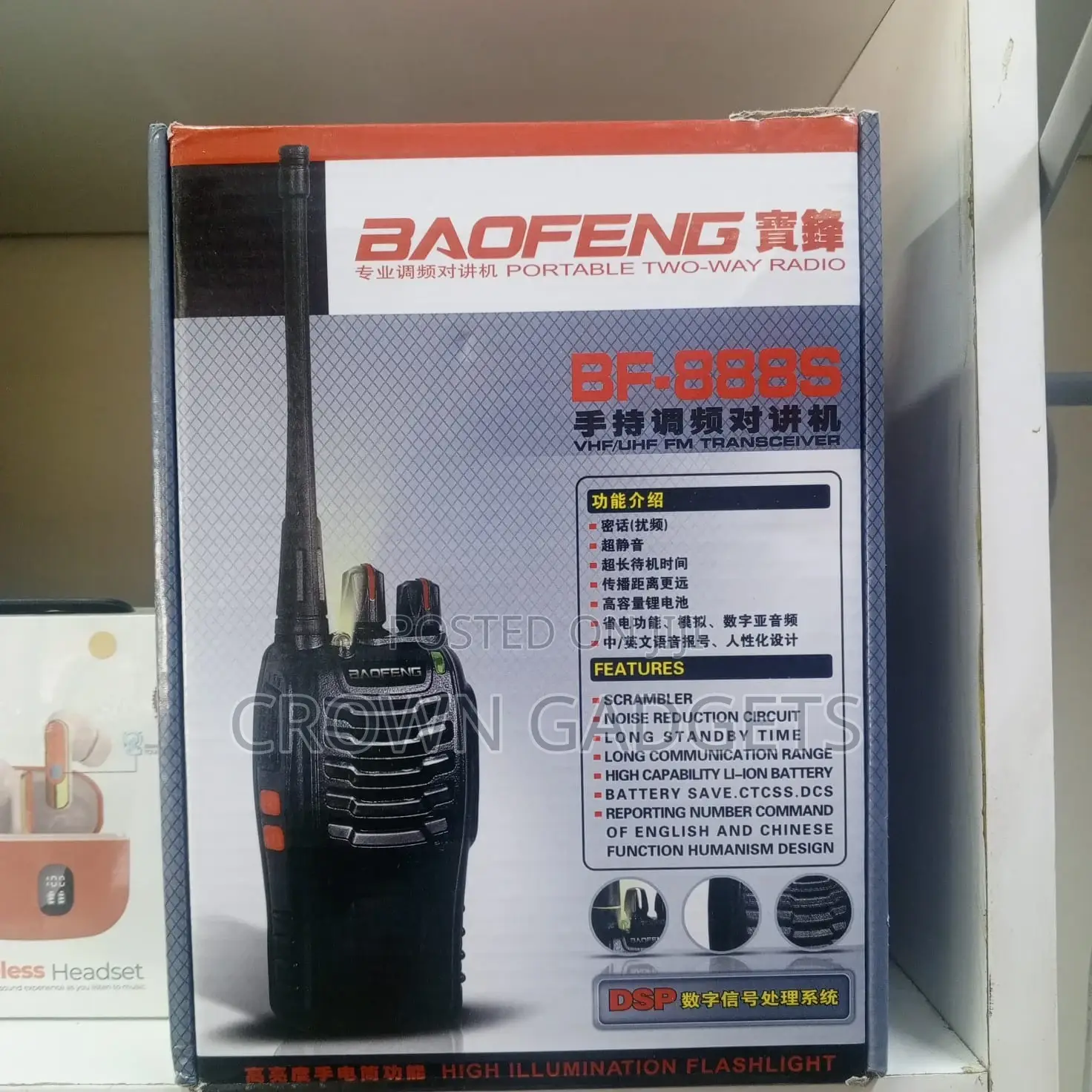 Bf-888s Baofeng Walkie Talkie | Durable Long-Range Communication
