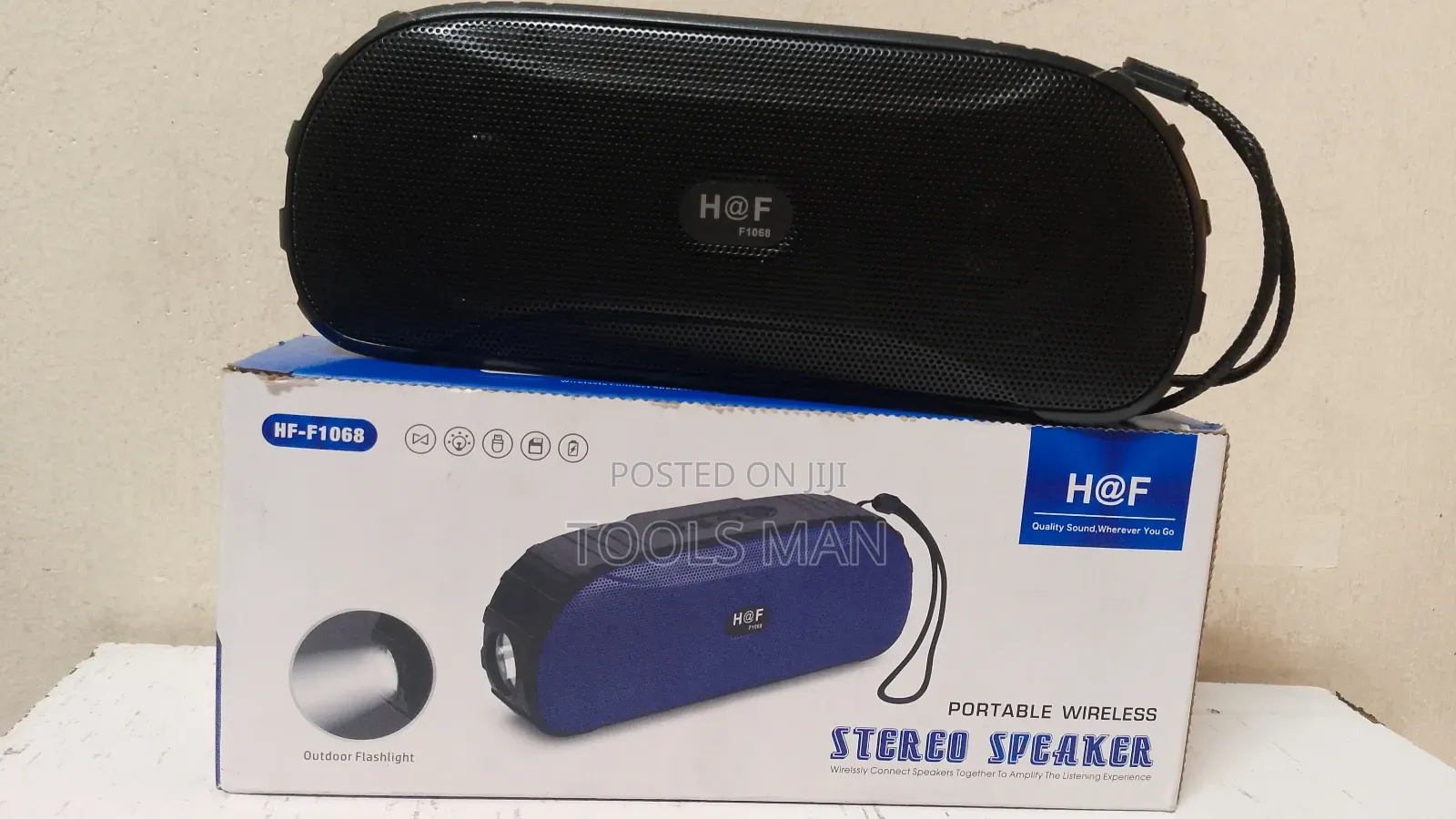 Hf-F1068 Is a Portable Wireless Stereo Speaker