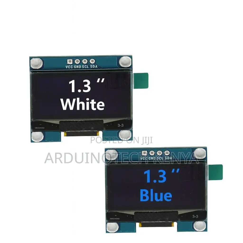 1.3-Inch 128×64 Blue Oled Display