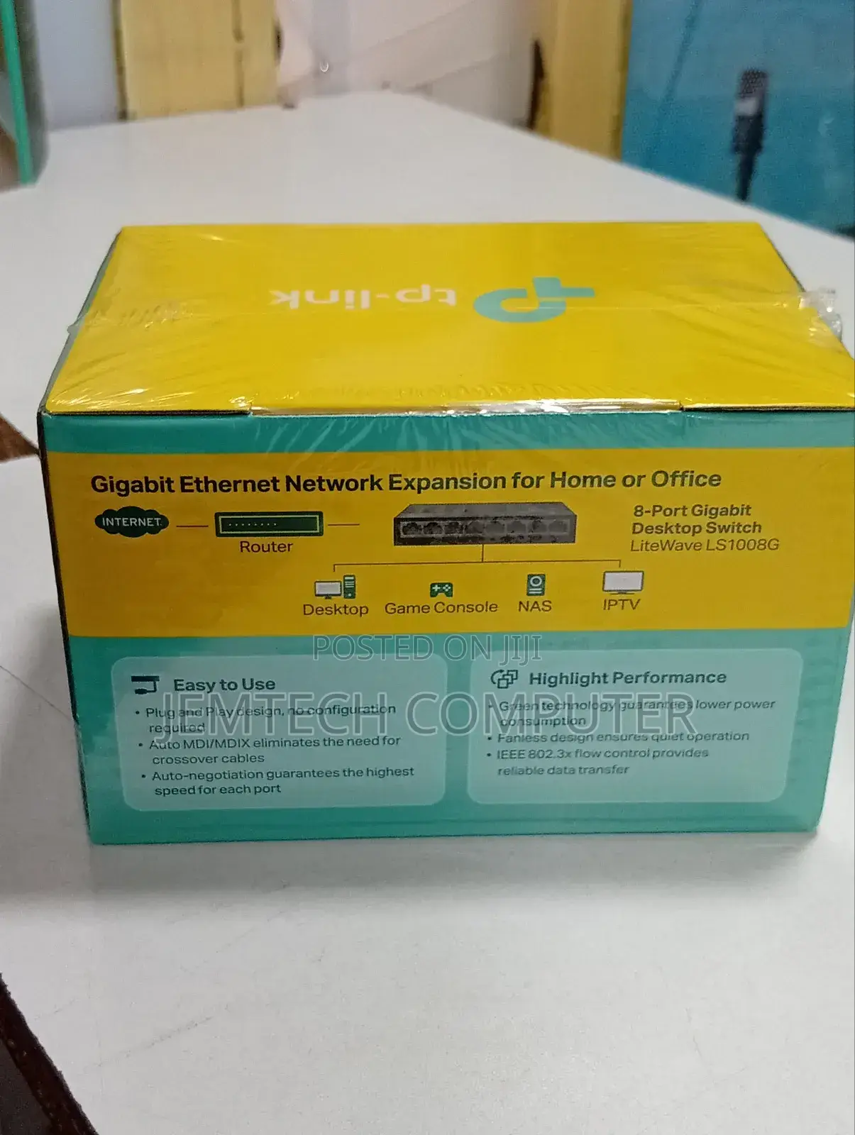 Tp-Link 8-Portmbps Gigabit Desktop Switch - Ls1008g