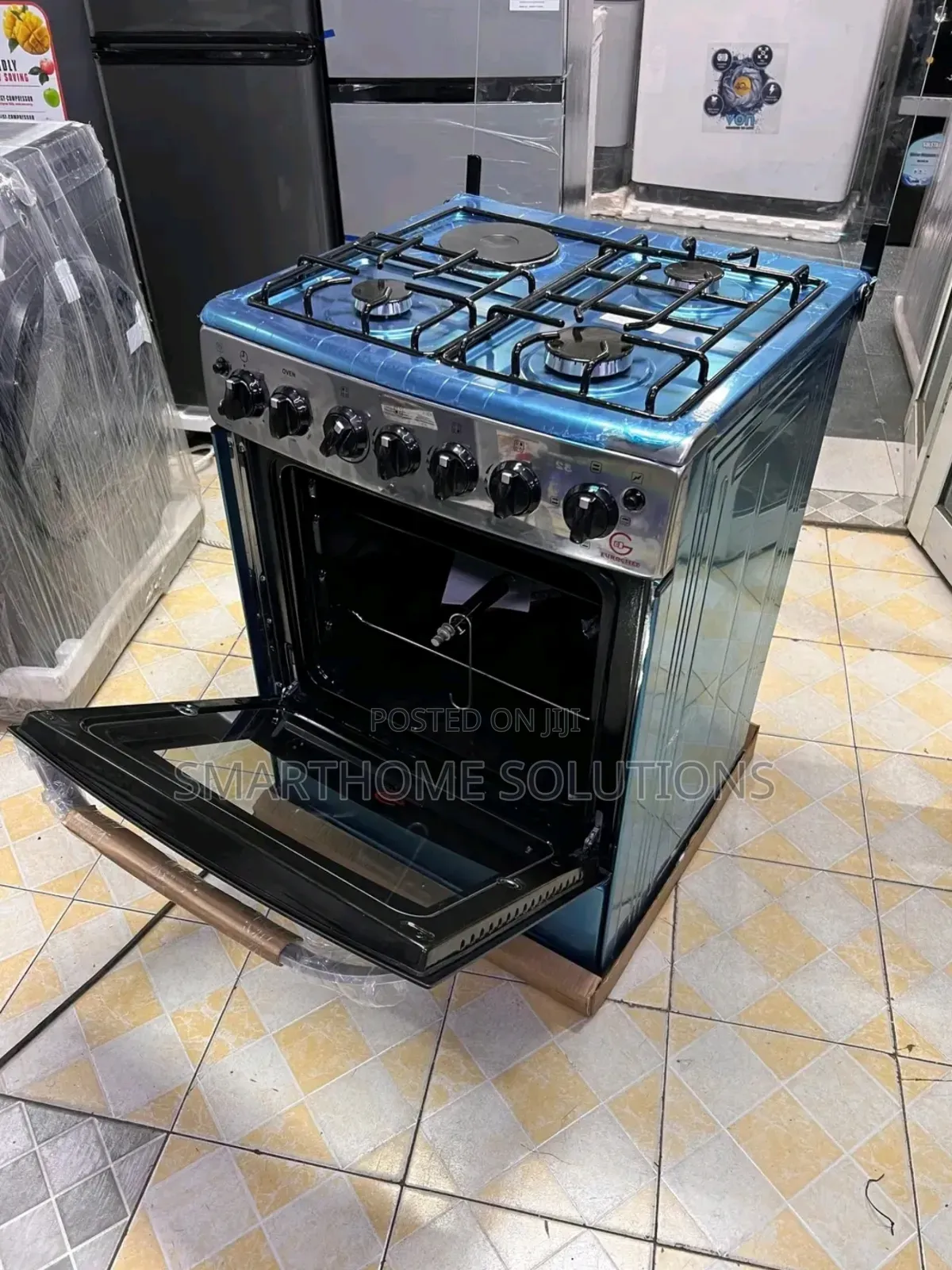 Eurochef Standing 3+1 Cooker+ Oven Cooker
