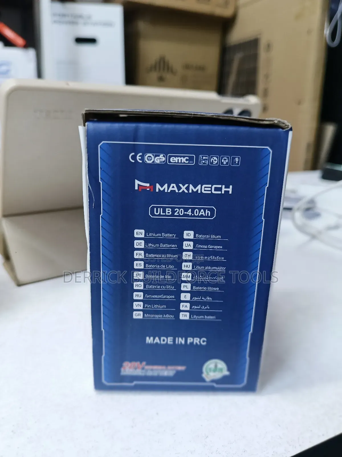 Maxmech 4ah Lithium Ion Battery