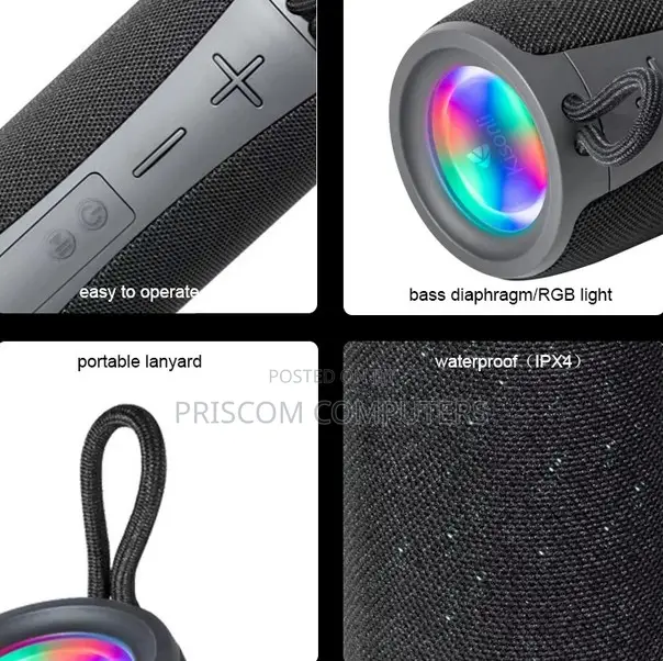Kisonli Q20 Waterproof Party Portable Fm Radio Speaker