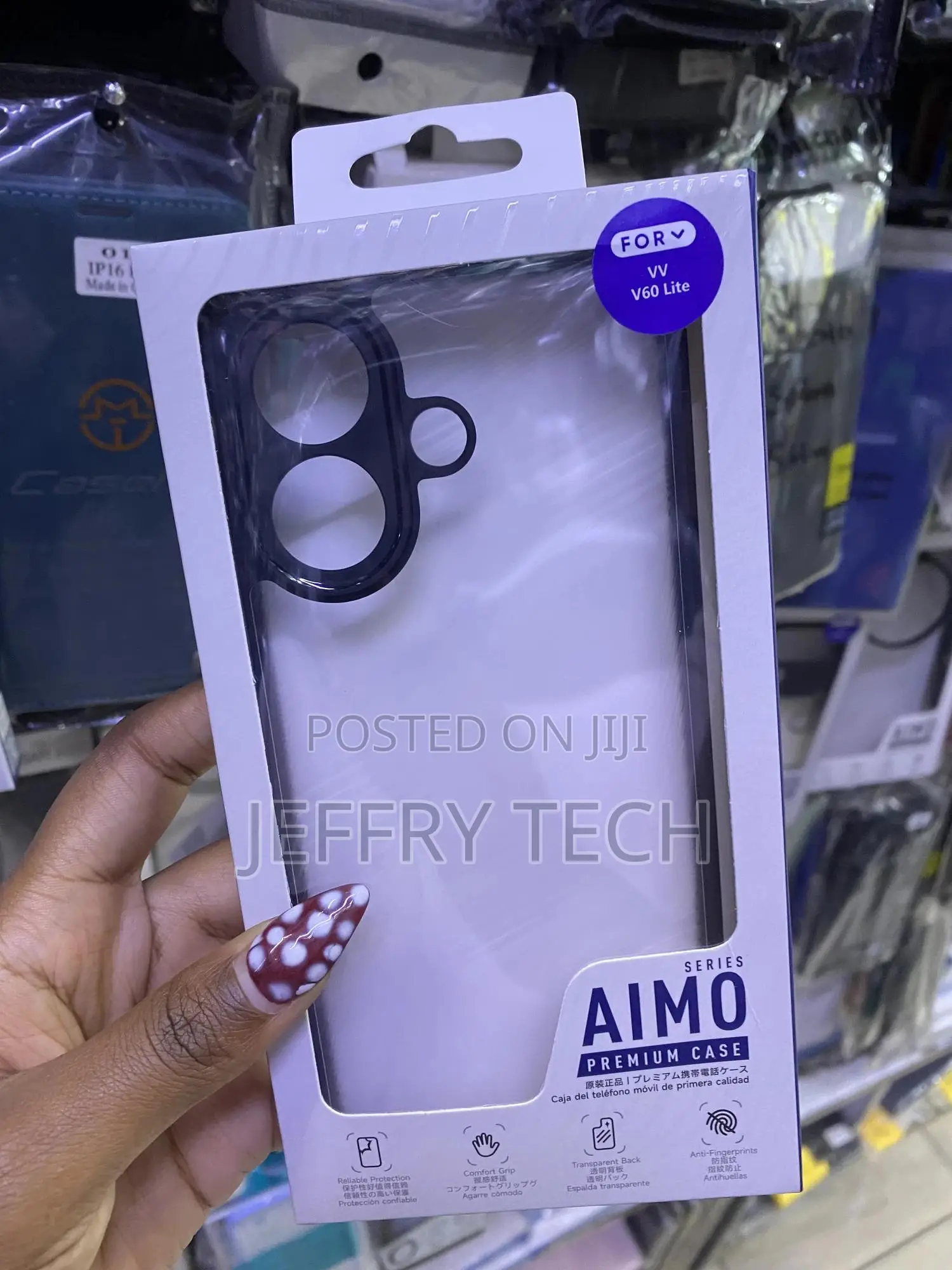 Duxcix Aimo Series Back Cover for Vivo V60 Lite