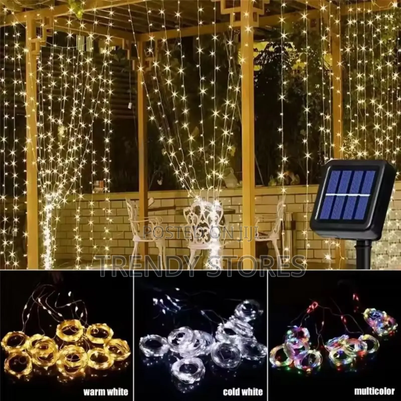 Christmas Curtain Lights