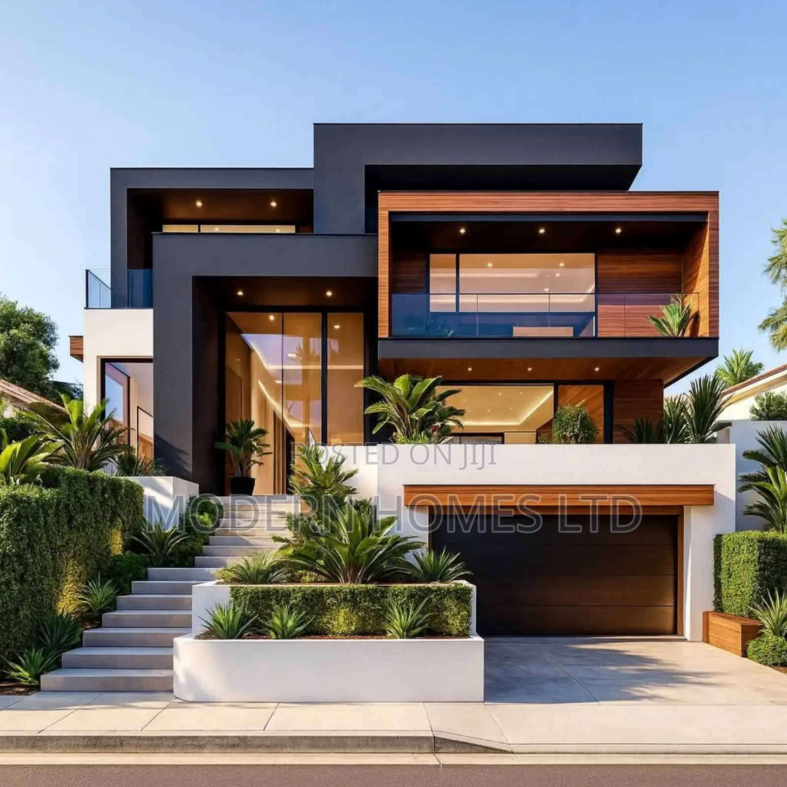 Modern Home Design, 3d Renders Construction