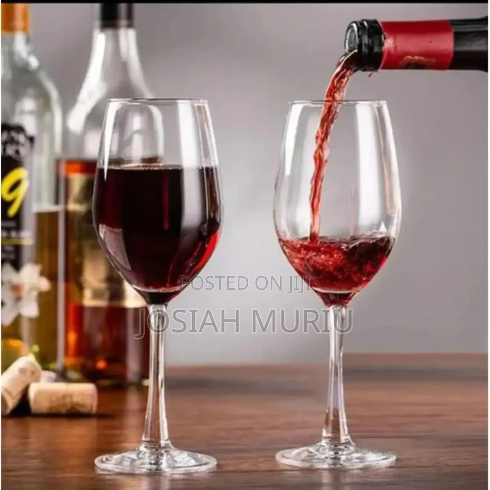 330 Ml Quality Wine Glasses 6 Pieces Set.