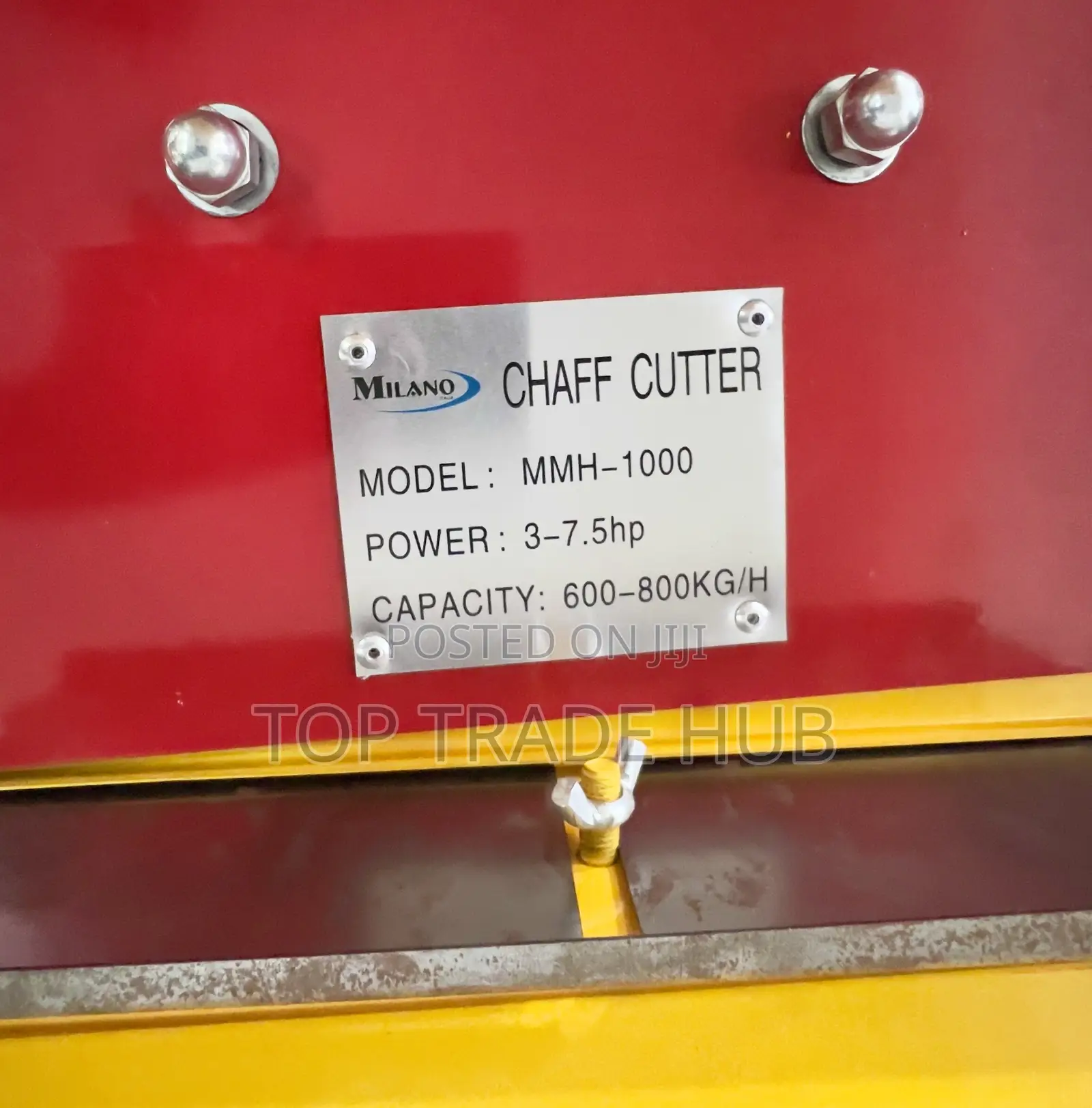 Heavy-duty Milano Chaff Cutter/Silage Chopper 800kg/Hr Without Motor