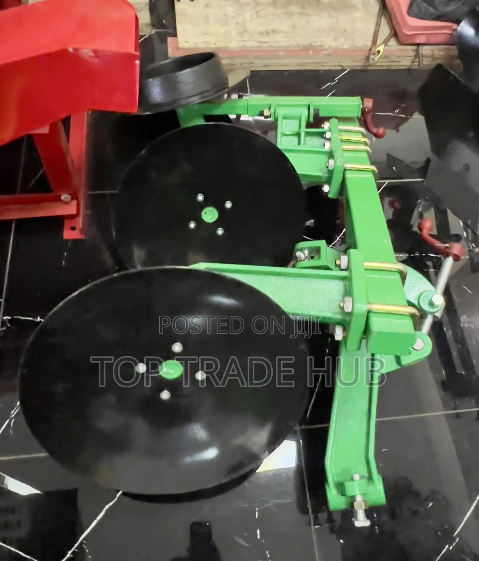 2 Disc Walking Tractor Disc Plough For 8-22hp Tractors