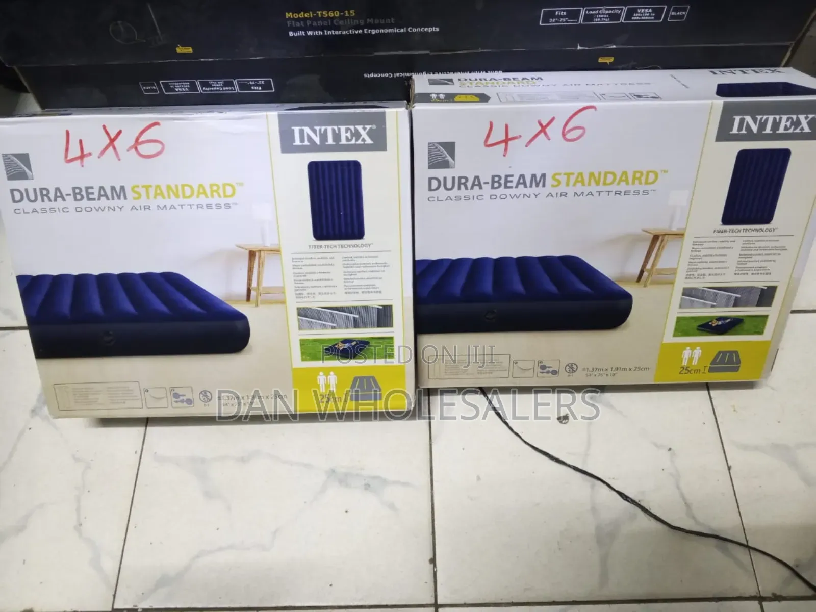 Inflated Mattress With Free Pump – Portable Durable Design