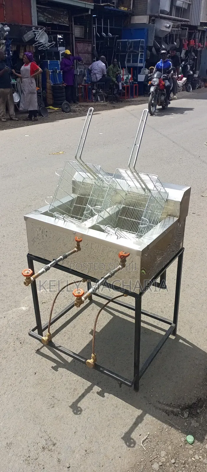 Double Gas Fryer