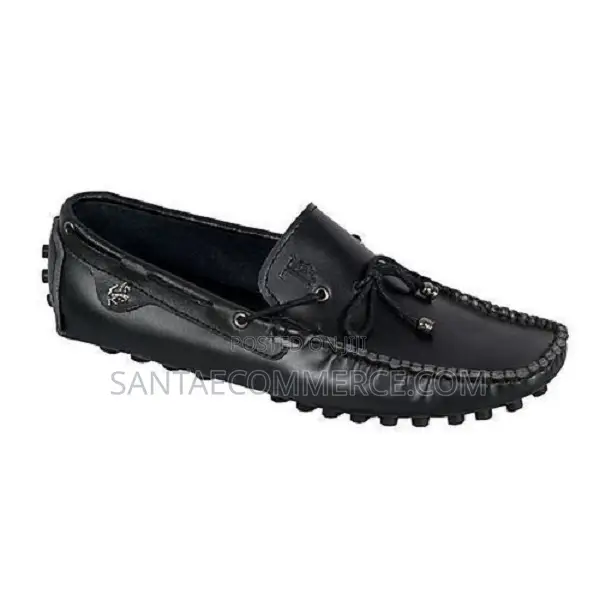 Tod's Leather Loafer Black