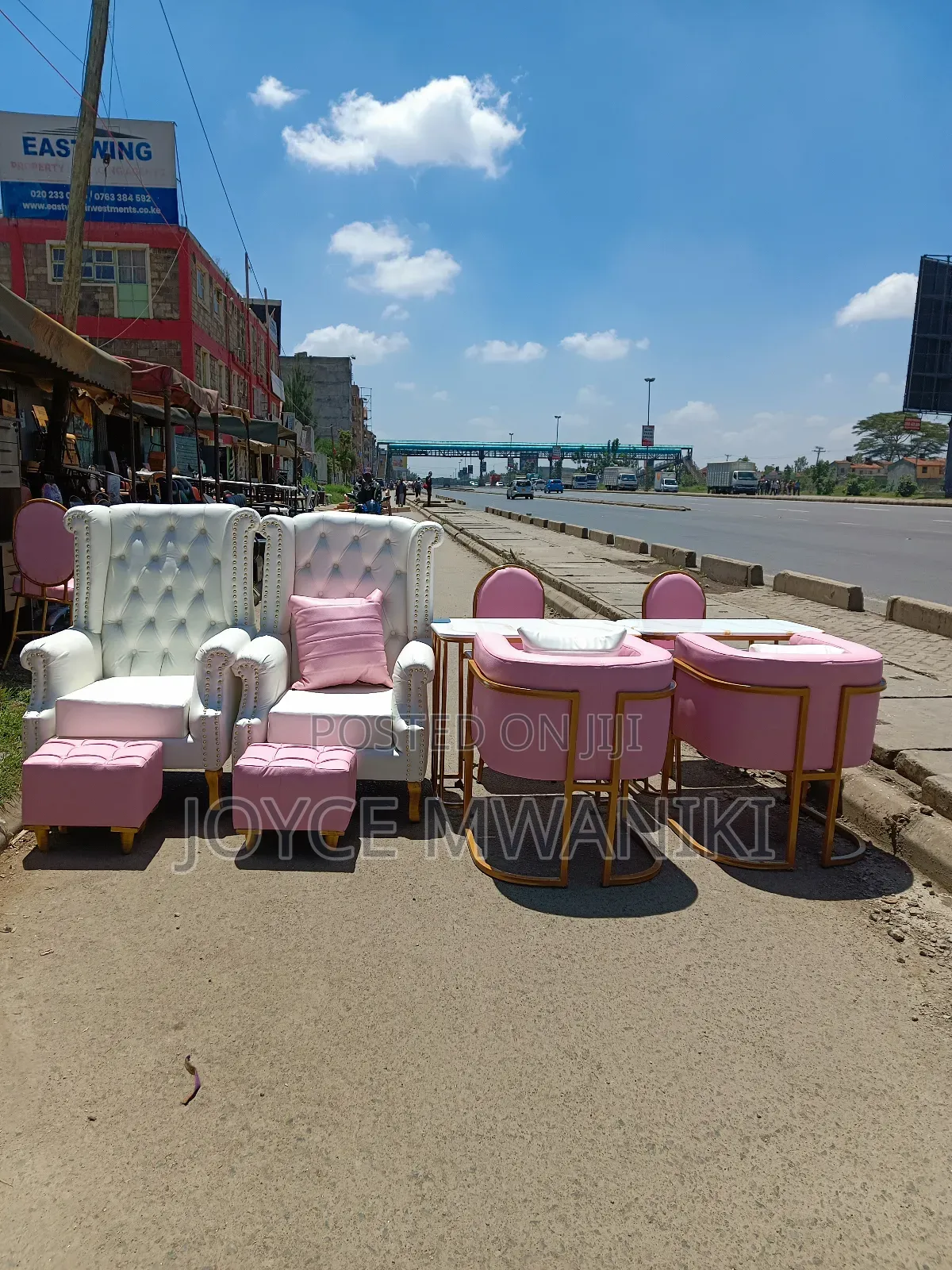 Pedicure Sets and Manicure Sets, While and Baby Pink