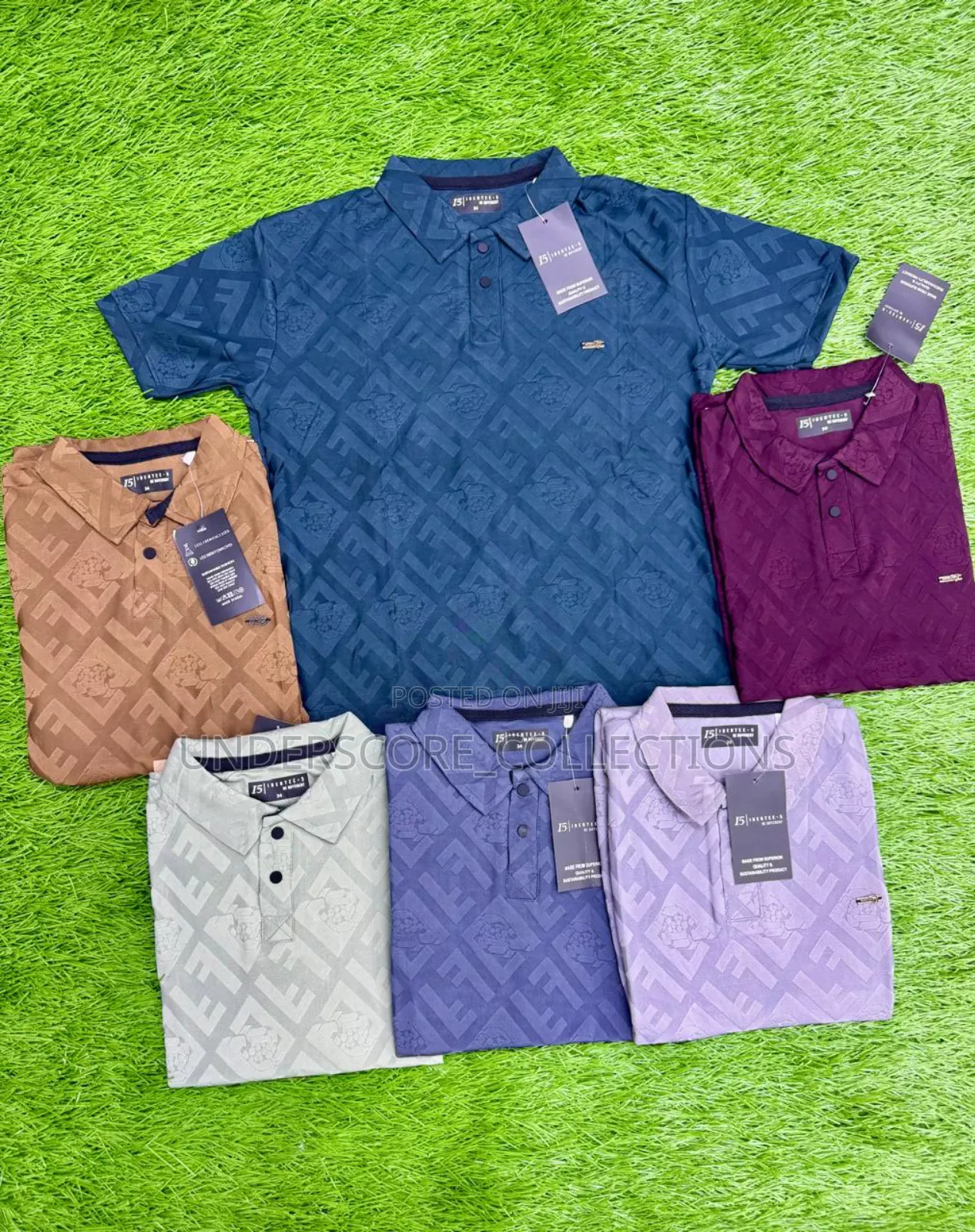 Diagonal Stripes Men's T-Shirts
