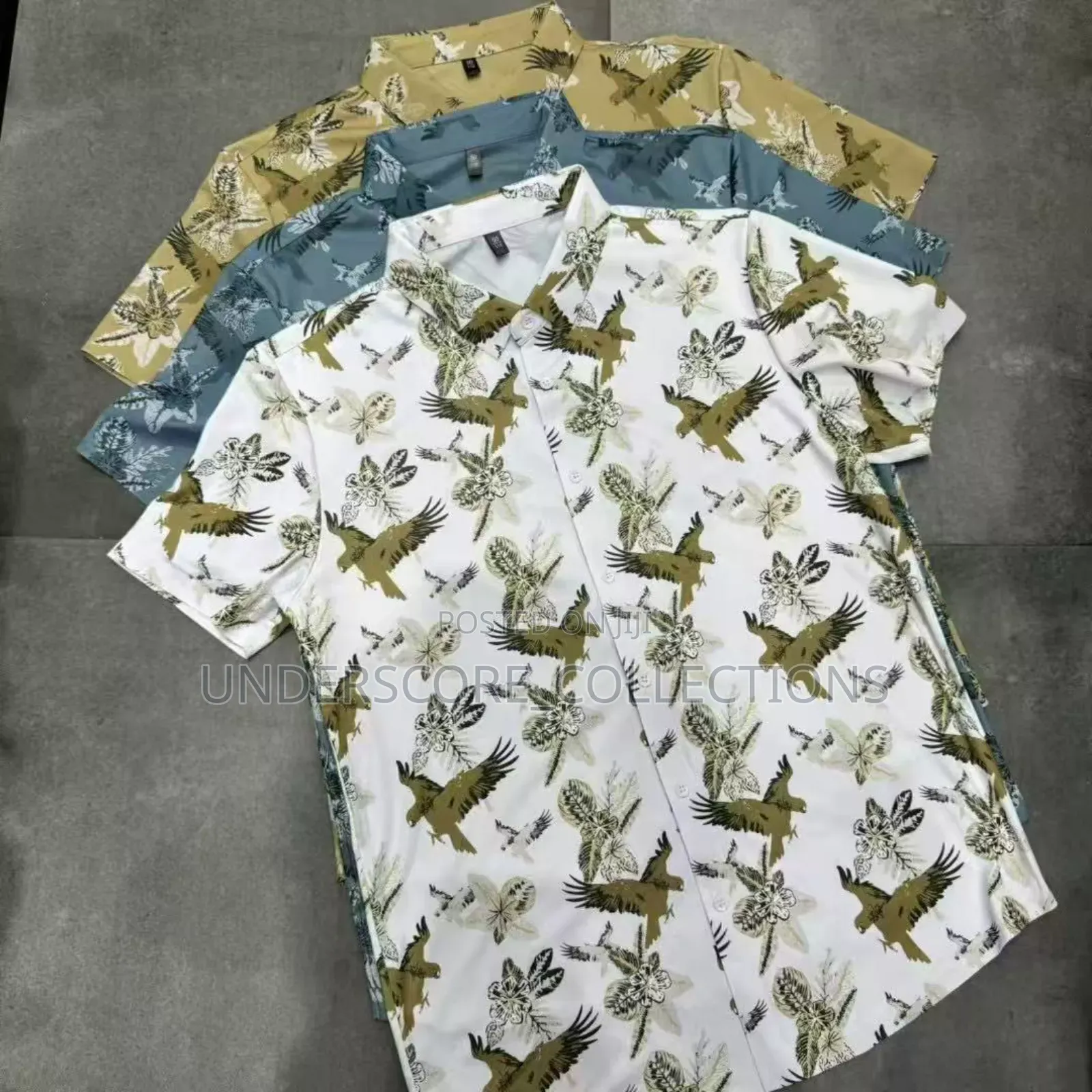 Casual Floral Men's Shirts