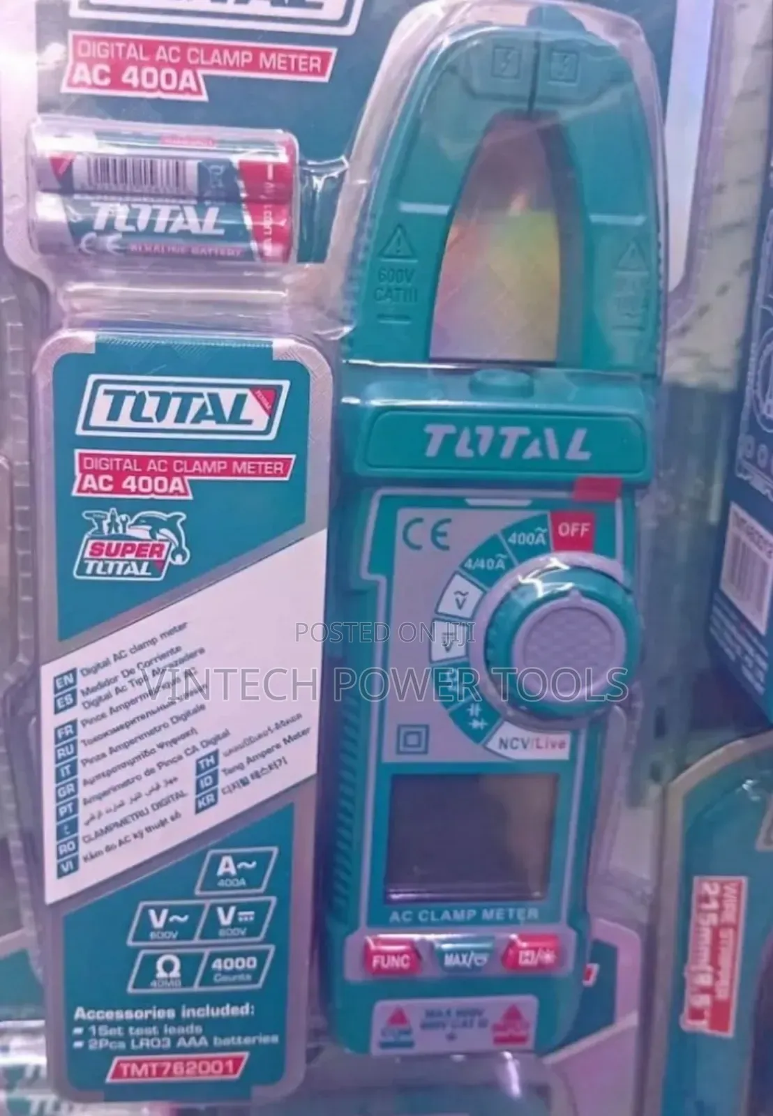 Total Digital Clamp Meter