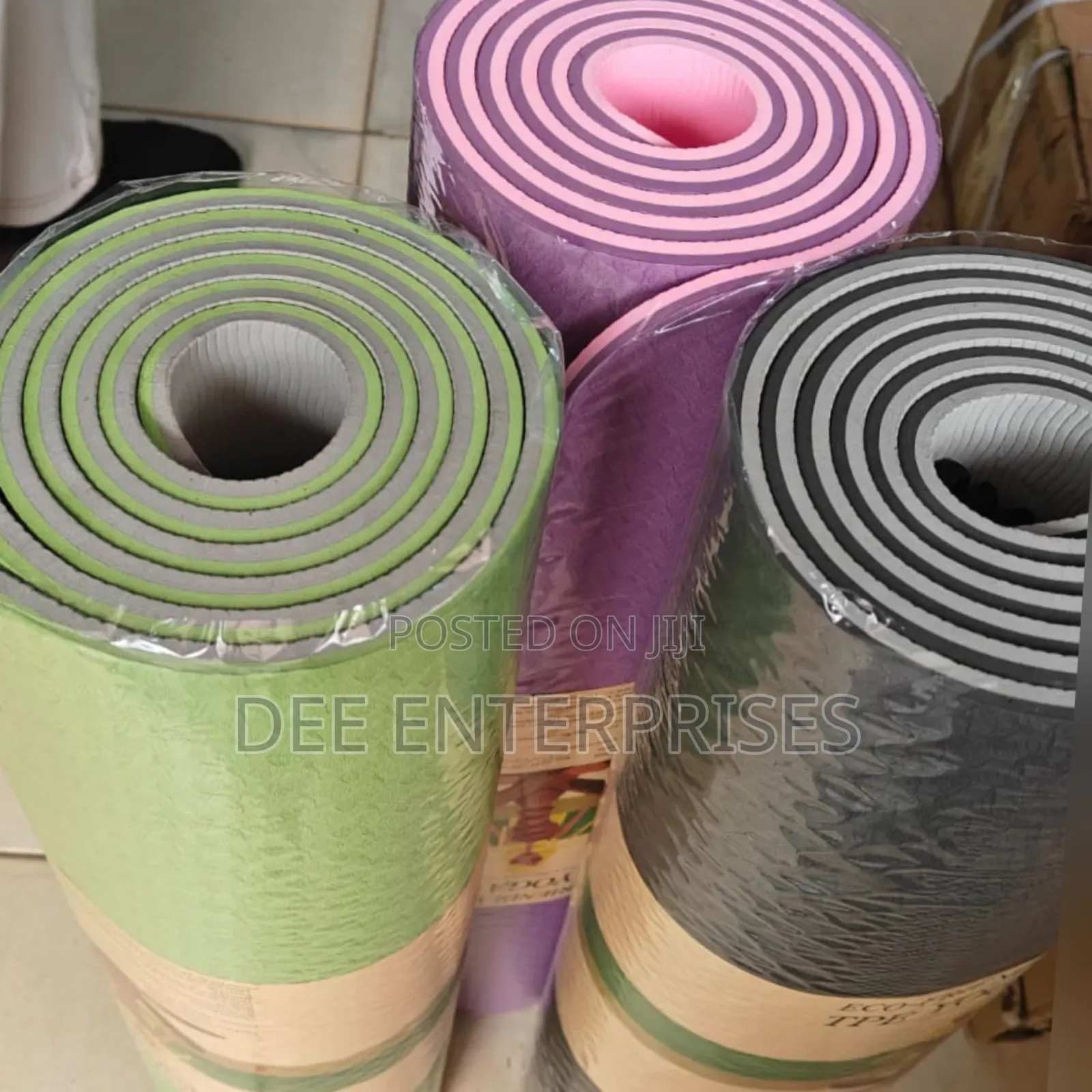 Double Sided
Yoga Mat 8mm Thickness