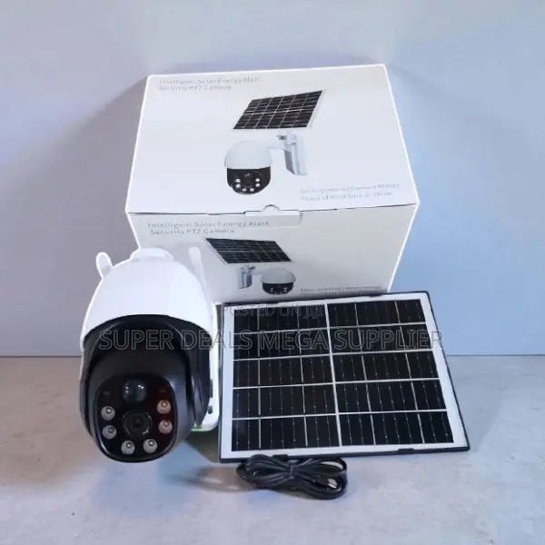 Solar 4g PTZ Camera With Color Night Vision and Remote Pan Tilt