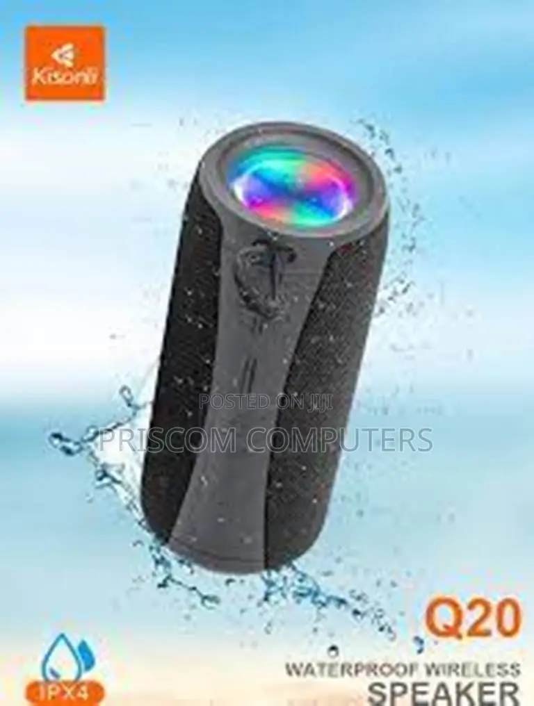 Out Door 10w Kisonli Q20 Waterproof Ipx4 Speaker With Light