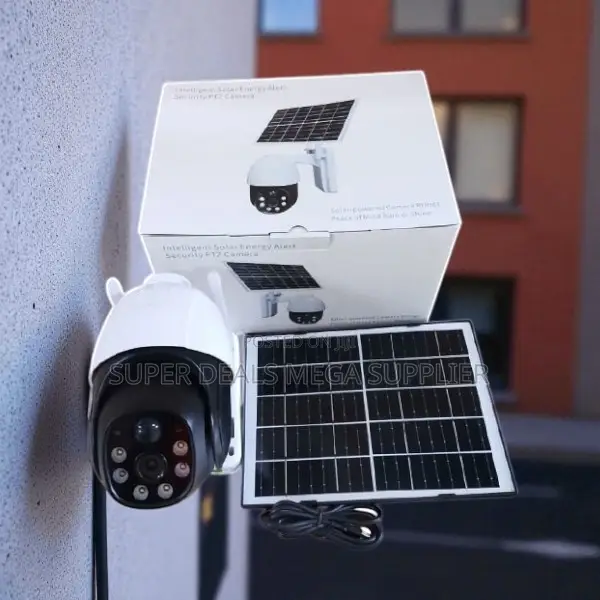 Solar PTZ 4g Camera With Waterproof Ip66 Build and Loudspeaker Audio