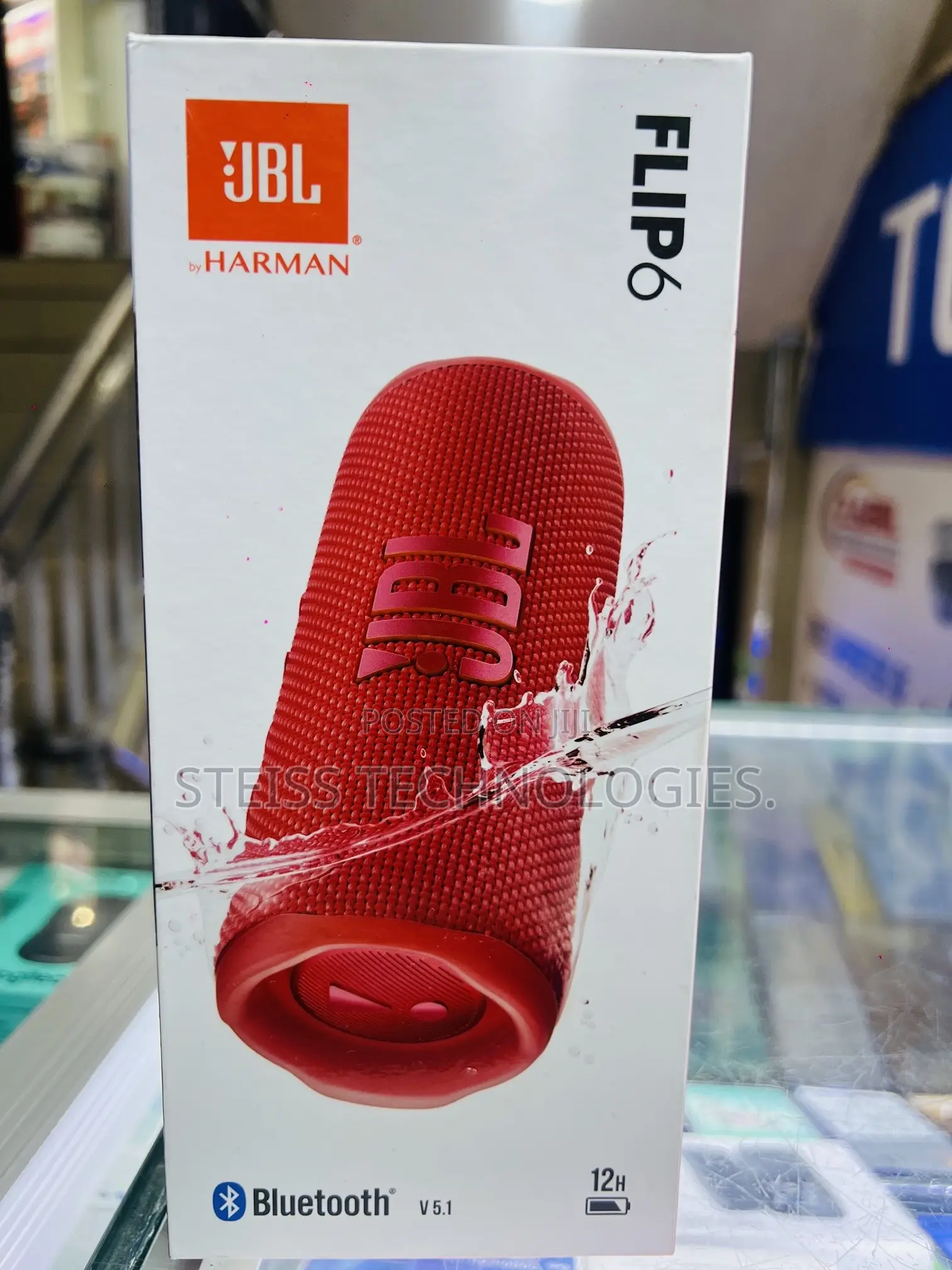 JBL Flip 6 Wireless Speakers.