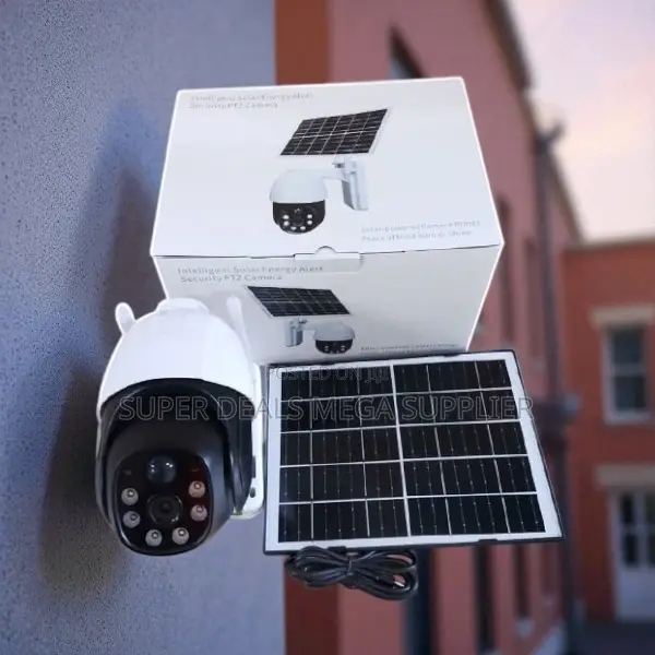 Smart 4g Solar PTZ Outdoor Camera With Audio Recording Night Vision
