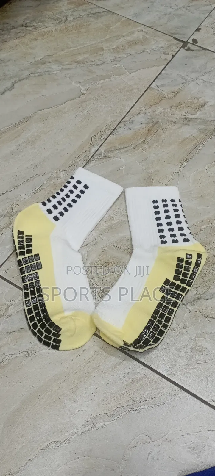 Heavy Duty White Gripsocks