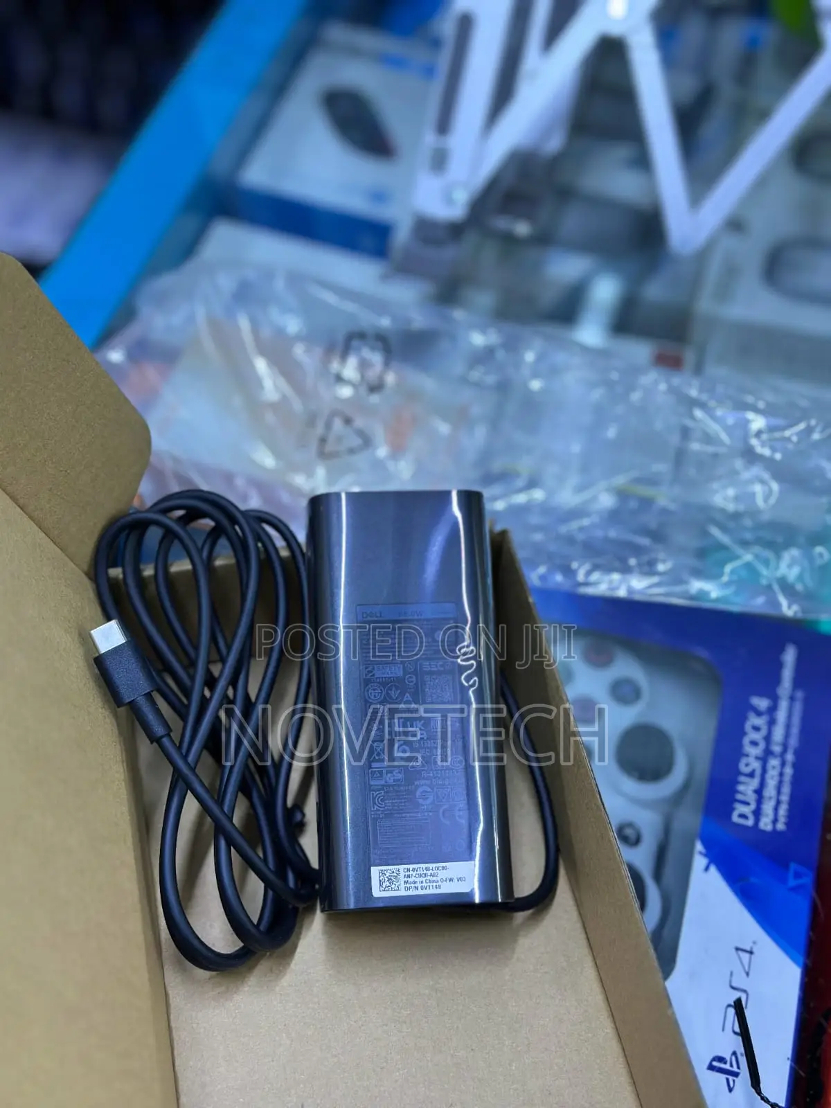 Delllaptop Charger 65w Usb Type C(Usb-C) Power Adapter + Power Cord