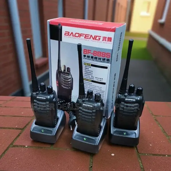 Baofeng Bf-888s Rechargeable 5km Range Portable 2-Way Radio Device