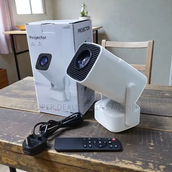 Hy800 1080p Home Theater Mini Projector With Bluetooth 5.1 Support