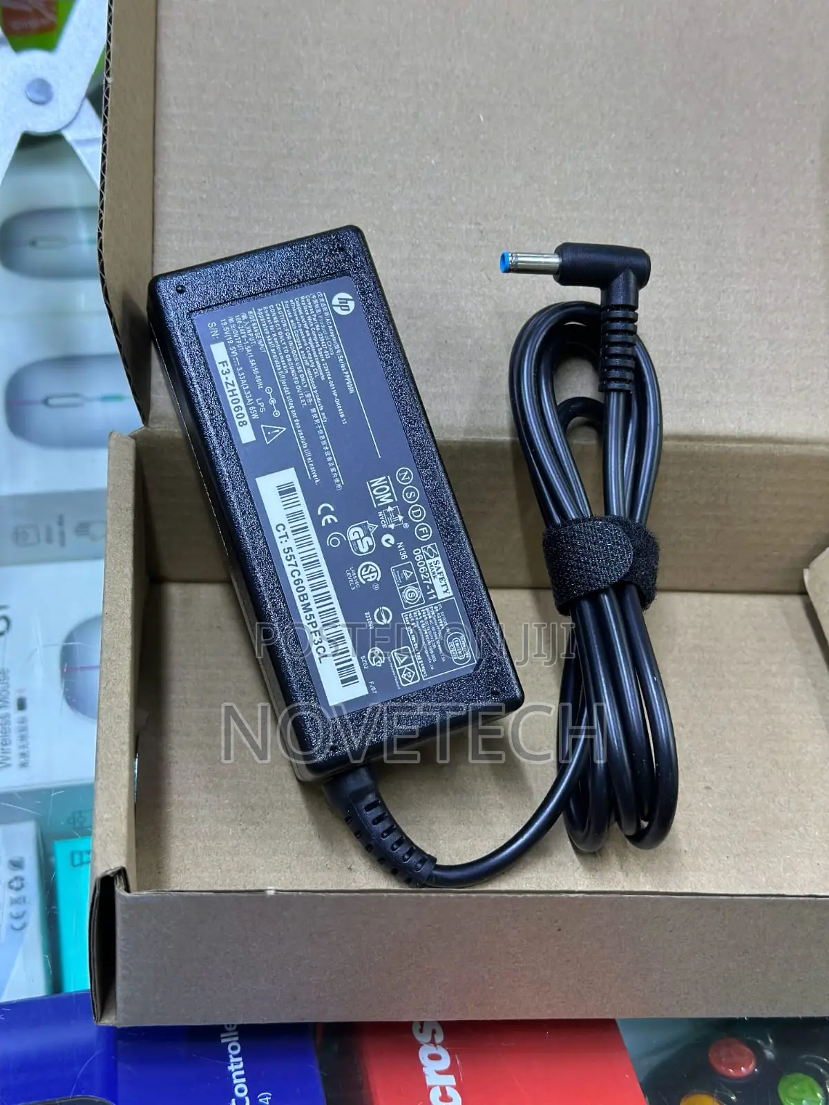 19.5v 3.33a Laptop Adaptor Blue Pin Tip Charger for Hp