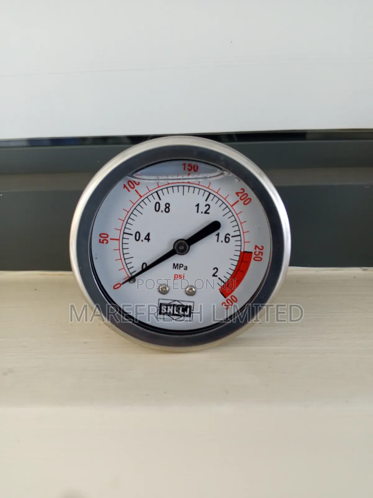 Pressure Gauge 2mpa 2.5"