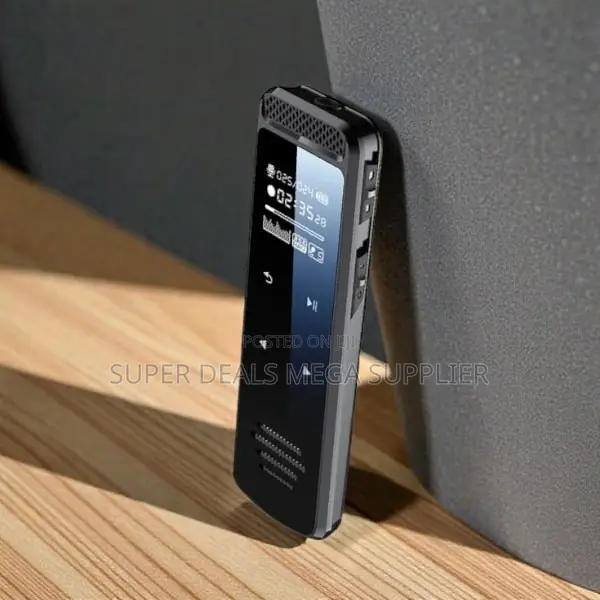 Touch Screen Voice Recorder With Built-in Rechargeable Battery