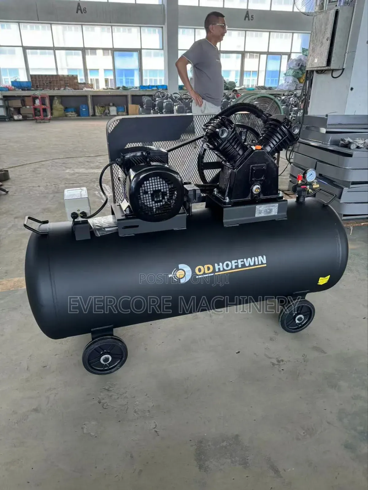 Heavy Duty 300l Electric Three Phase Air Compressor Machine.