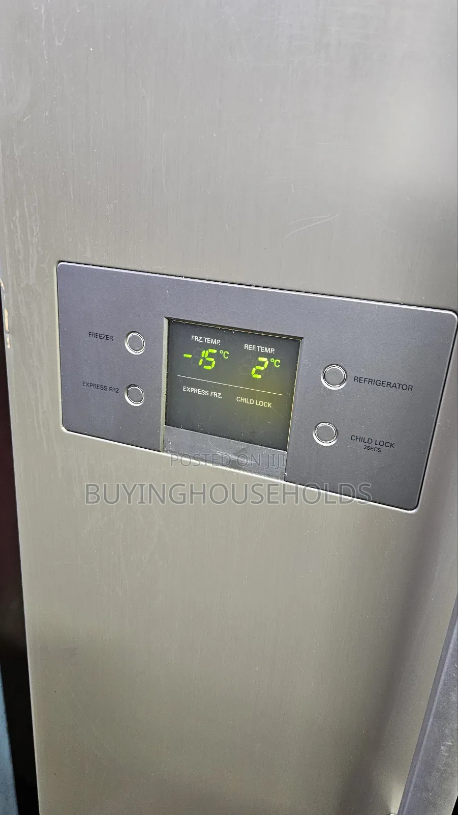 Lg 580l Side by Side Fridge
