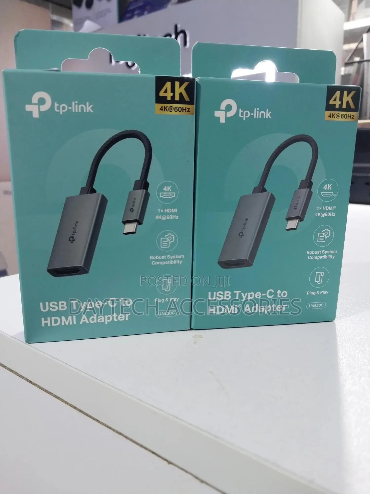 Tp-Link Ua520c Usb C to Hdmi Cable 60hz 10 Cm Long Braided Cable.
