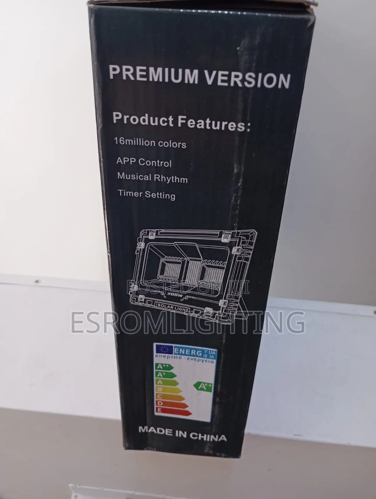 RGB 300 Watts Solar Floodlight