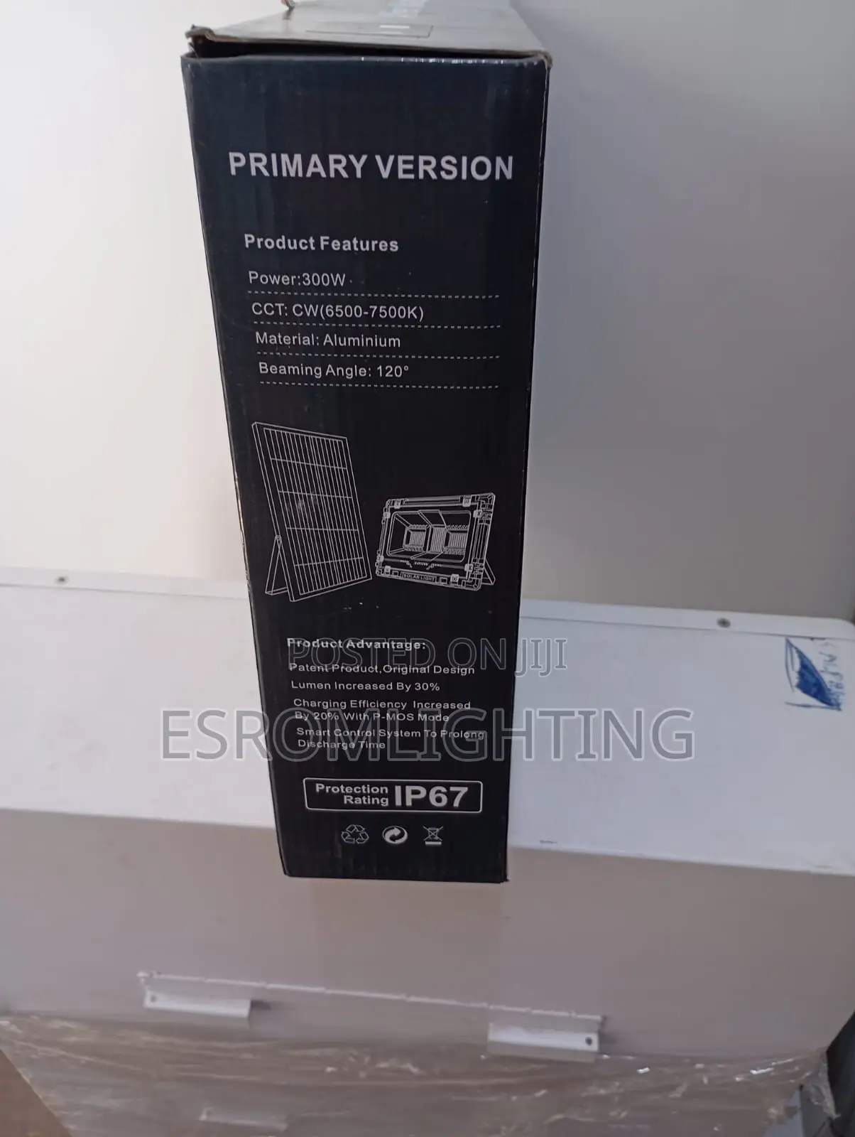 RGB 300 Watts Solar Floodlight