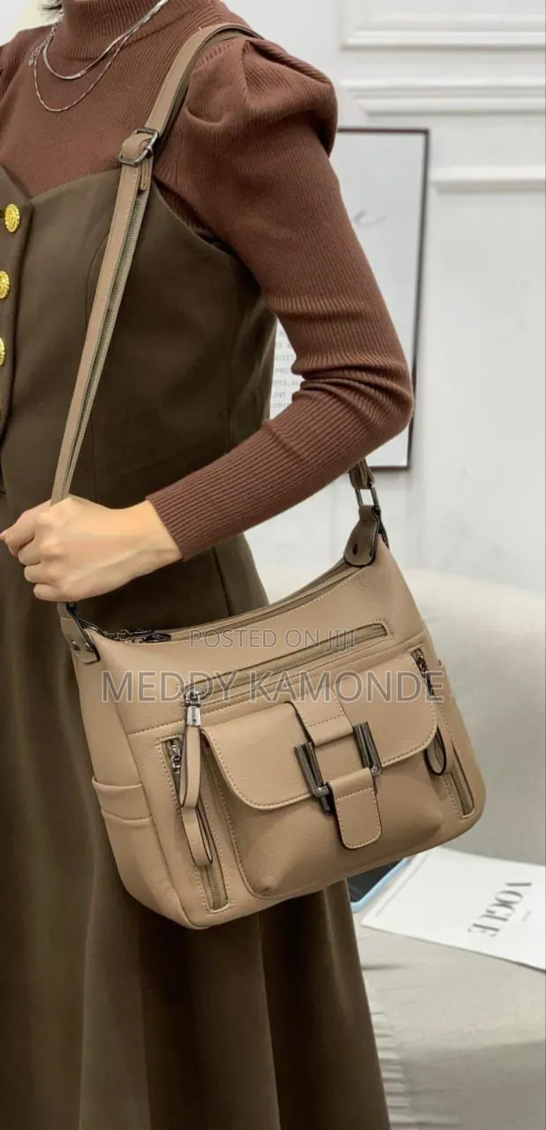 Black/Beige Small Handbags