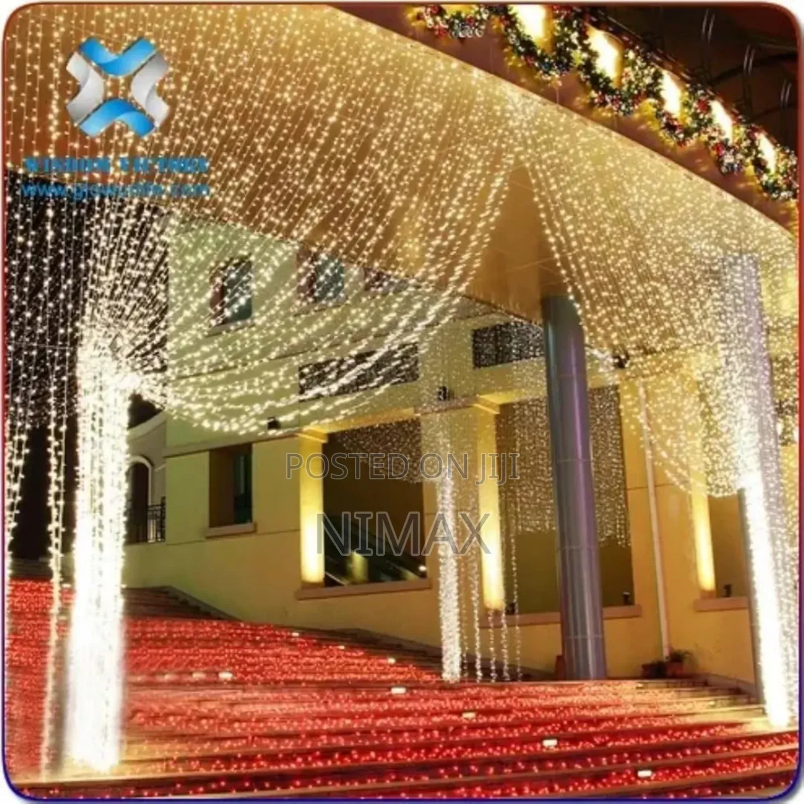 Christmas Led Lights Warm White 50mtrs