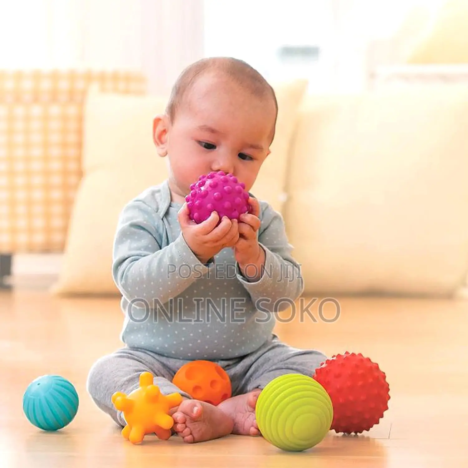 Soft Baby Basic Baby Training Sensory Balls Montessori Toys