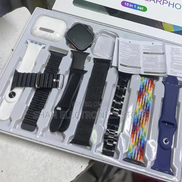 2023 Latest I20 Ultra Max Suit Smart Watch New 10 in 1 in One Box