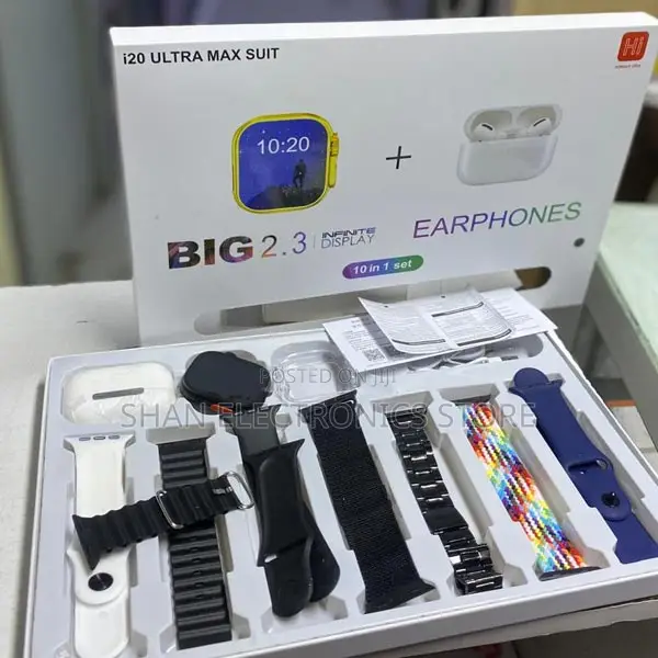 “10 in 1 Marvel: I20 Ultra Max Suit Unveils a Smartwatch Revolution”