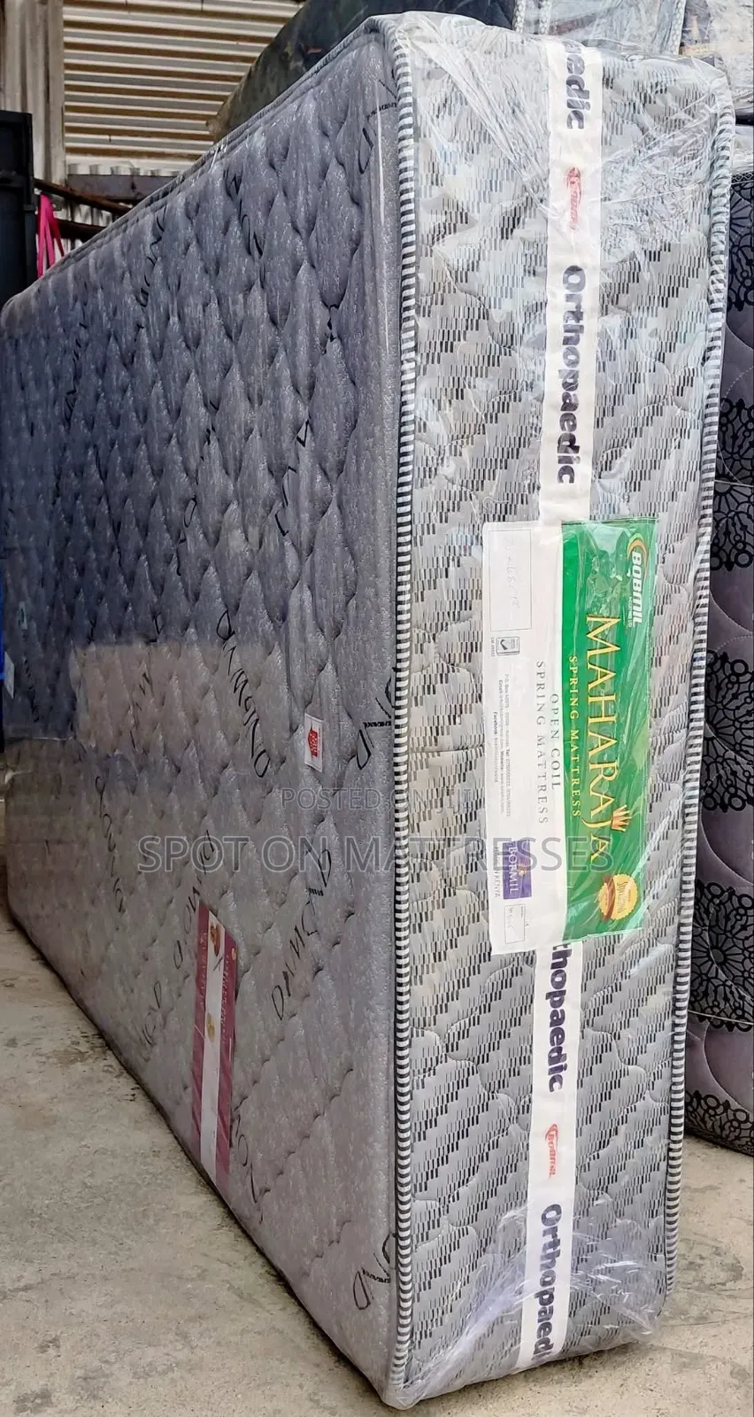 It's A Gooal! 5x6 12inches Thick Bobmil Orthopedic Spring Mattresses