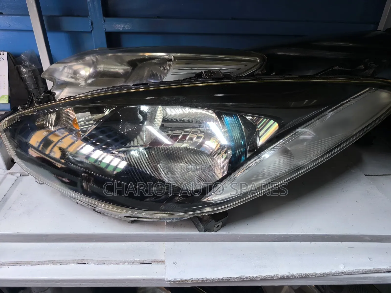 Mazda Demio Blue Non Xenon Headlights