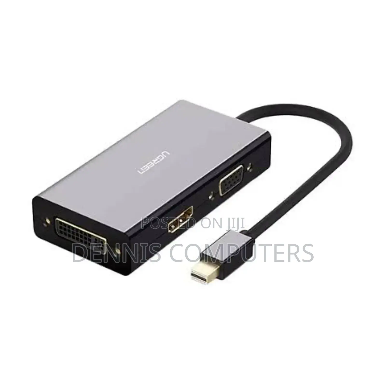 Ugreen Mini Displayport to Hdmi/Vga/Dvi Converter (Black) - Md114